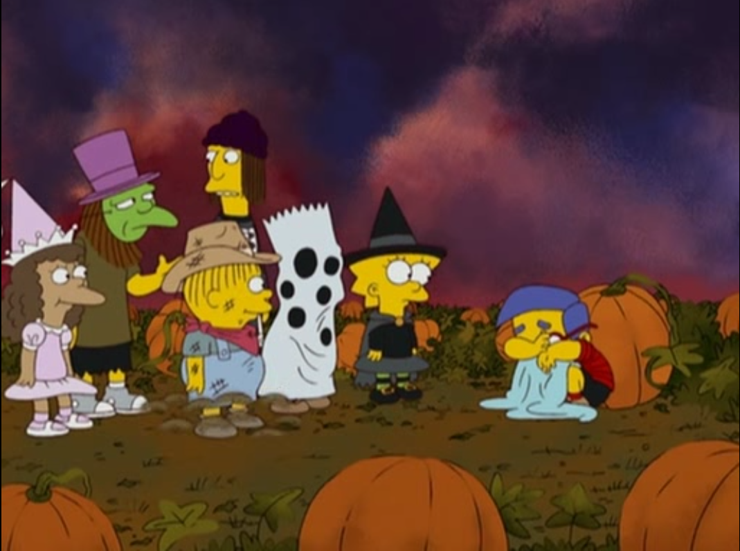 la casa del árbol de los simpsons del horror grand pumpkin milhouse la casa del árbol de los simpsons del horror grand pumpkin milhouse