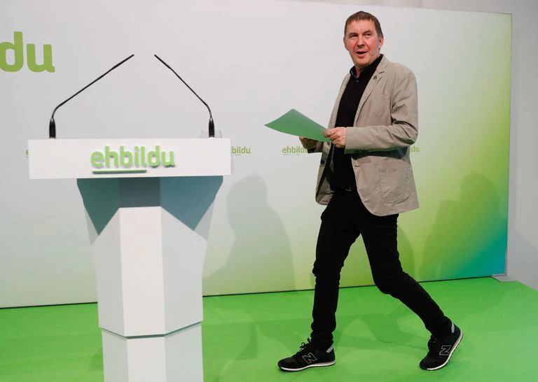 Arnaldo Otegi, secretario general de Sortu, el jueves en Bilbao.
