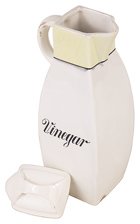 Limpiadores en los gabinetes de su cocina: vinagre y bicarbonato de sodio