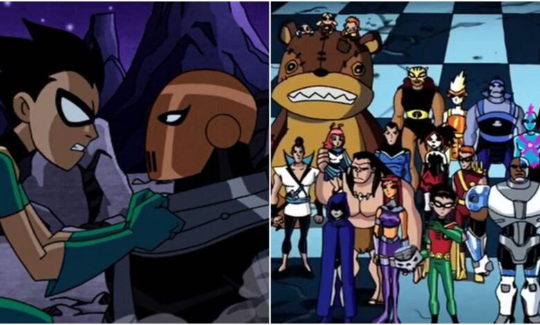 Los 10 mejores episodios de Teen Titans, según IMDb