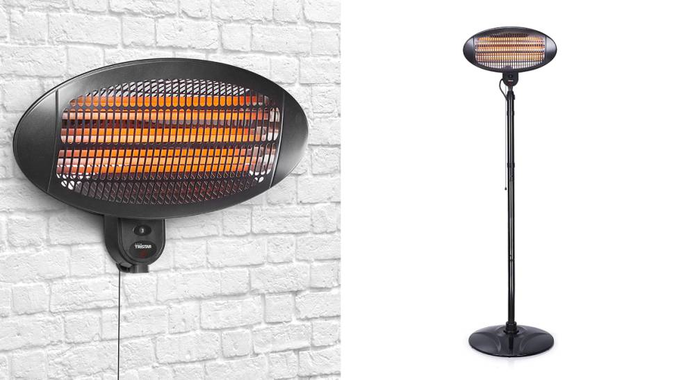 Calefactor de exterior Tristar electrico