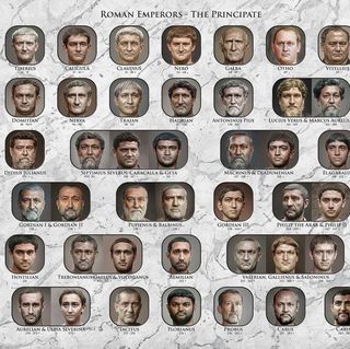 Impresión de emperadores romanos Impresión de emperadores romanos