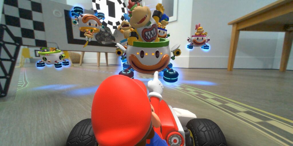 Mario Kart Live: Avance del circuito local |  Screen Rant