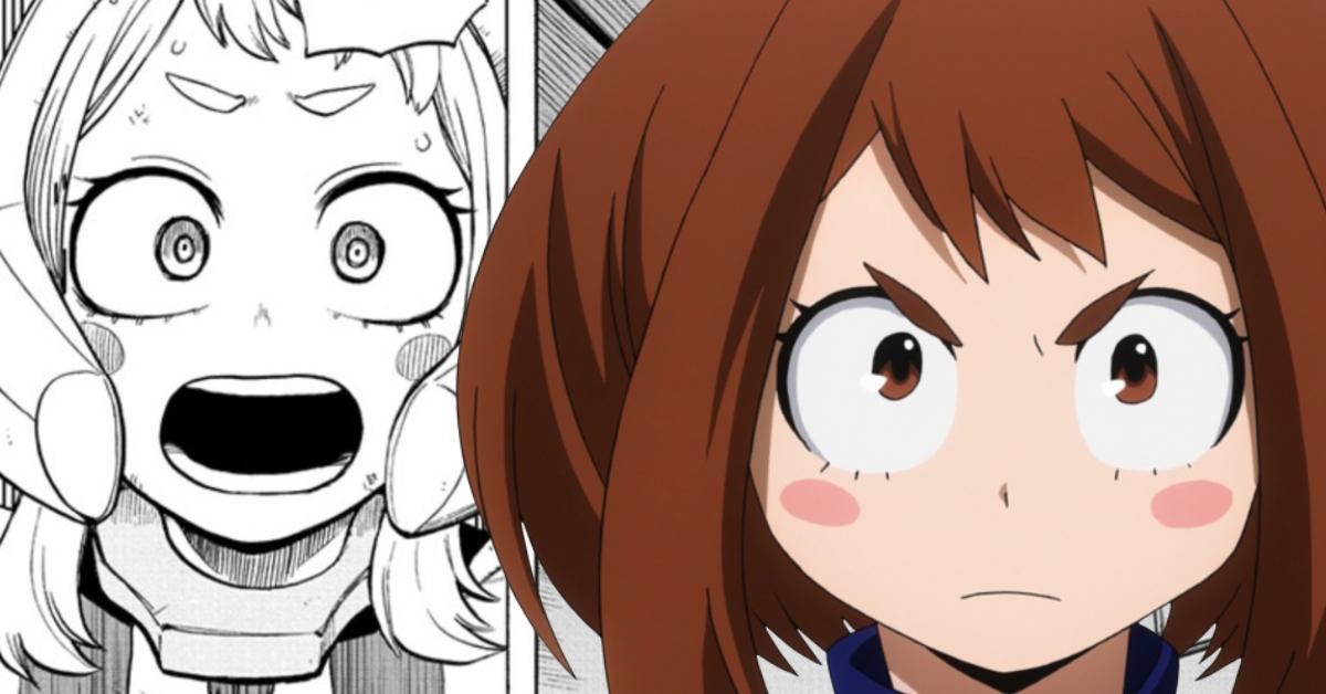 My Hero Academia Cliffhanger Uraraka Toga Fight Spoilers Manga