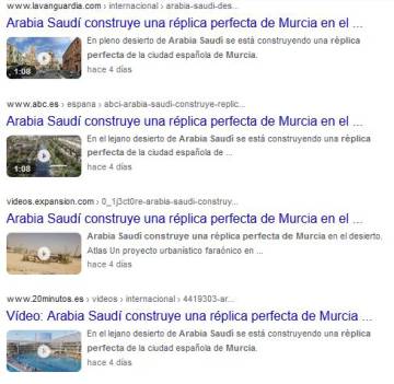 Captura de los titulares aparecidos en distintos medios de comunicación.