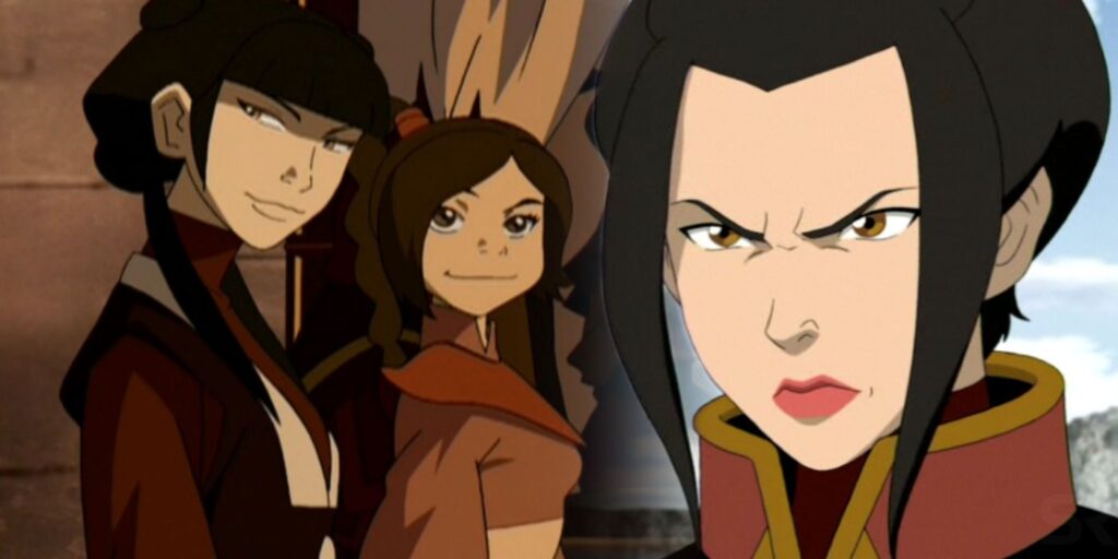 Plan original de Avatar para el equipo de Azula (no Mai y Ty Lee)