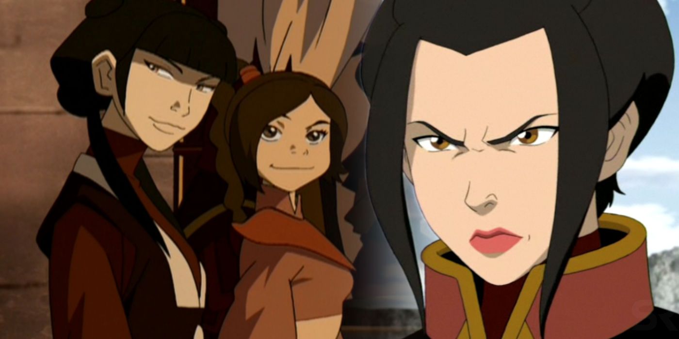 Plan original de Avatar para el equipo de Azula (no Mai y Ty Lee)