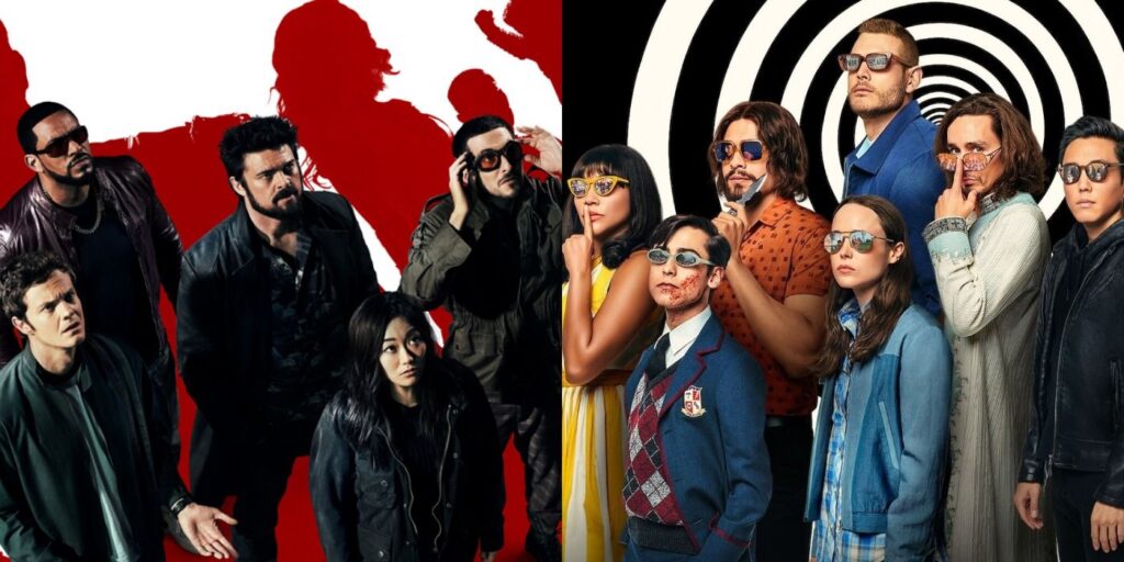 Por qué la temporada 2 de The Boys fue mejor que la temporada 2 de Umbrella Academy (y por qué es peor)