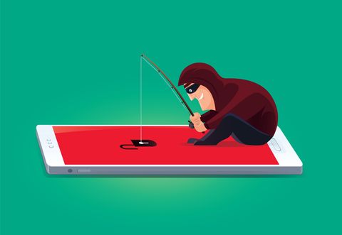 hacker pescando con smartphone desbloqueado hacker pescando con smartphone desbloqueado