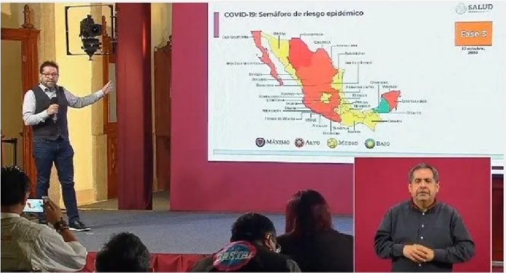 Querétaro se mantiene en NARANJA del semáforo COVID, pero sigue en riesgo de un rebrote