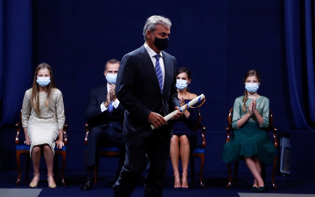 Recibe Carlos Sainz el Premio Princesa de Asturias de los Deportes 2020 | Video