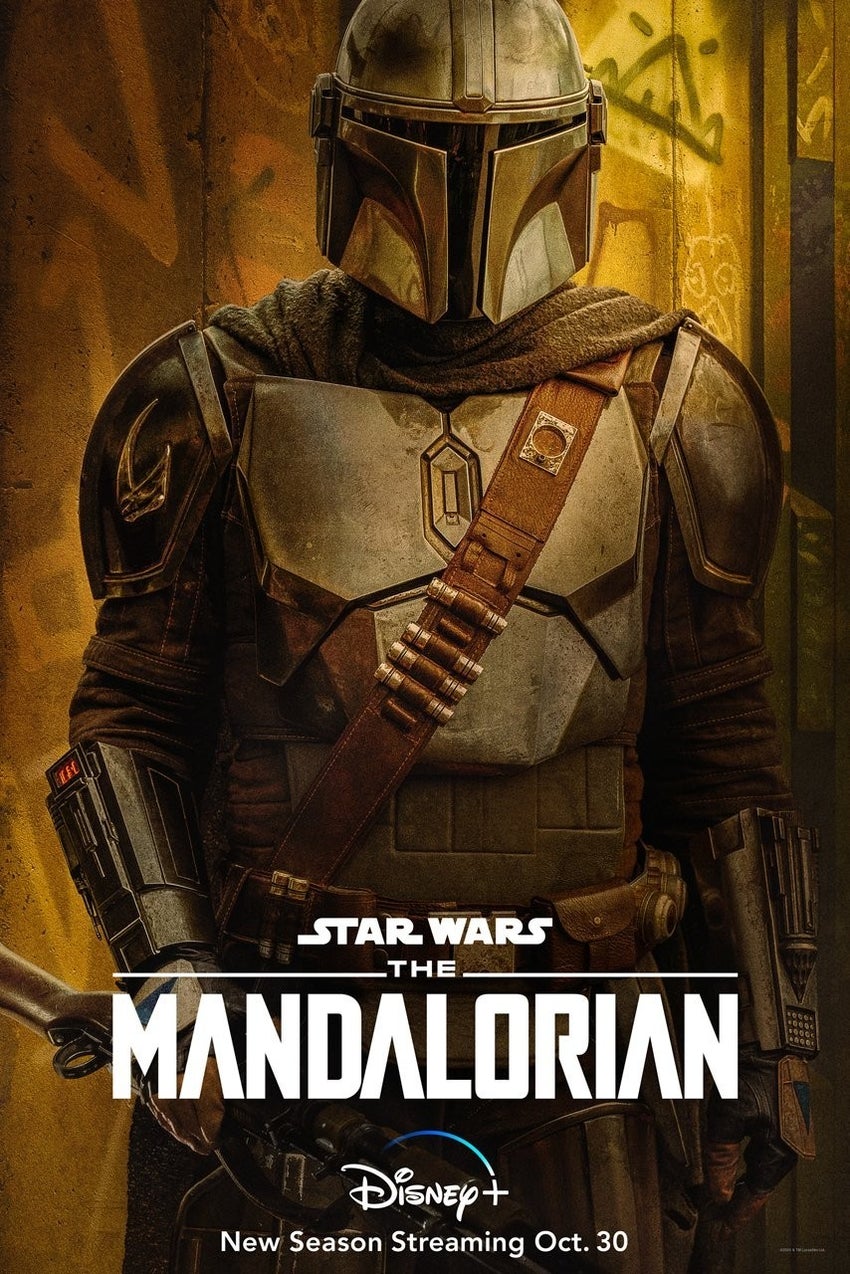 Star Wars The Mandalorian Season 2 Posters de personajes Pedro Pascal