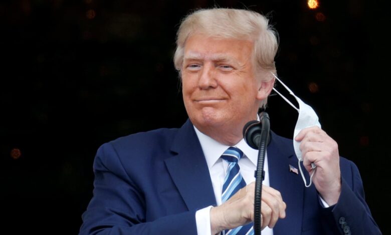 Soy inmune a Covid-19, presume Trump