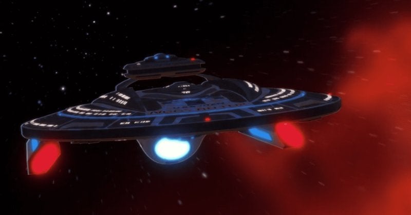 Cubierta inferior de Star Trek USS Titan