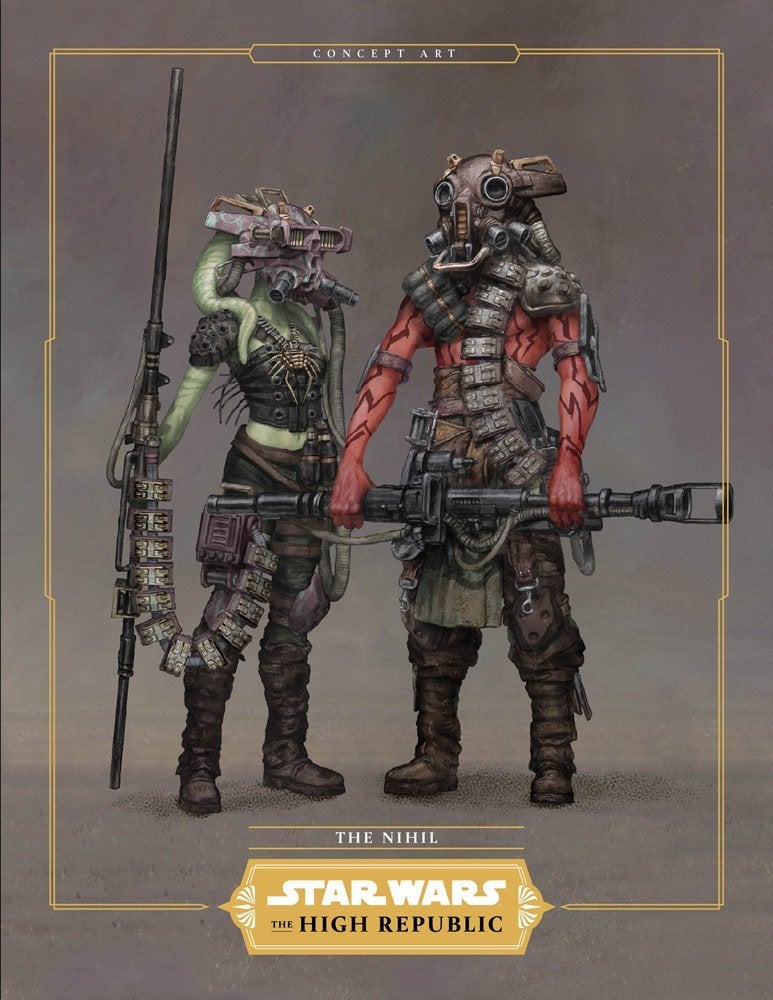 Villanos de la Alta República de Star Wars The Nihil