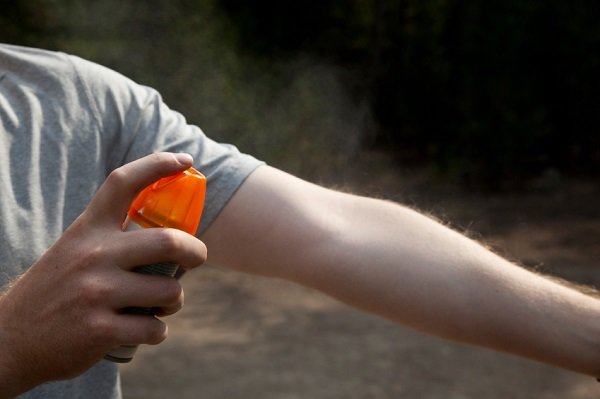 spray de prevención de garrapatas
