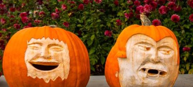 Tallado de calabaza de imitación |  LaNetaNeta.com