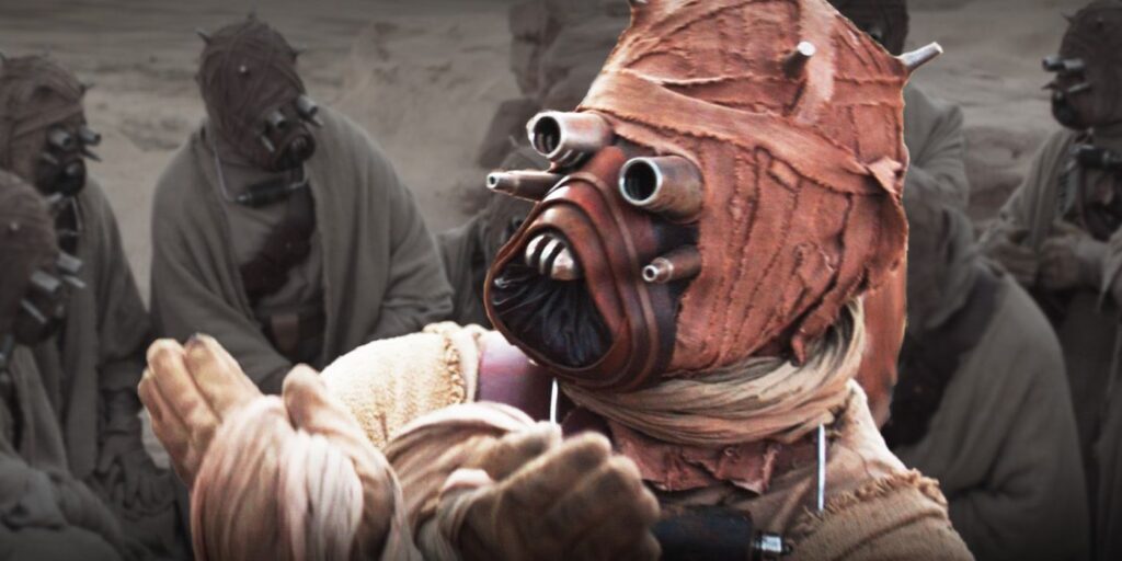 The Mandalorian: cómo se ven los Tusken Raiders bajo sus máscaras
