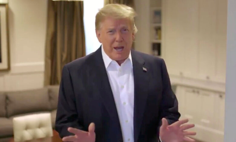 Trump, ansioso por regresar a la campaña a pesar de su diagnóstico por Covid