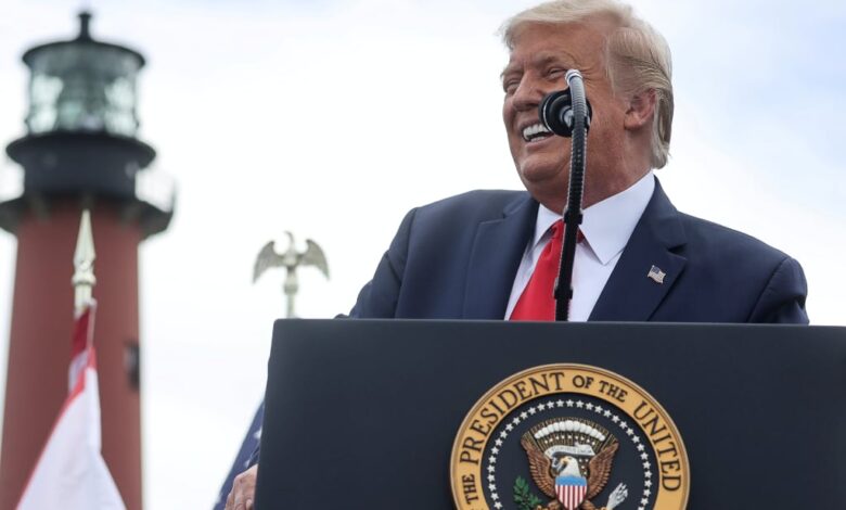 Trump da negativo a Covid-19 antes de su debate con Biden