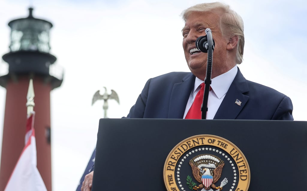 Trump da negativo a Covid-19 antes de su debate con Biden