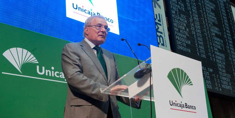 Manuel Azuaga, presidente de Unicaja.