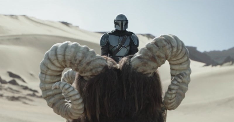 Estreno de la temporada 2 de The Mandalorian - Tuskin Raiders Banthas