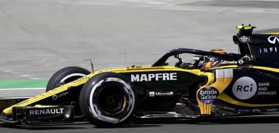 El Renault 2018 de Sainz que pilotará Alonso en su test de Bahrein