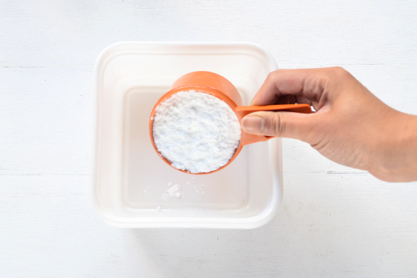 Una cucharada de bicarbonato de sodio