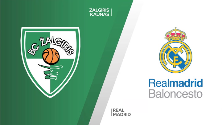 Resumen del Zalgiris Kaunas - Real Madrid (90-93) de Euroliga