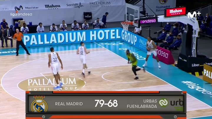 Liga Endesa: Real Madrid - Urbas Fuenlabrada (79-68)