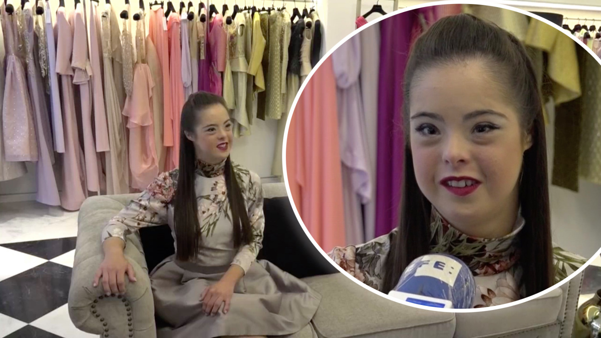 “Mi lema es yo puedo”: famosa modelo con síndrome de Down recibe premio internacional