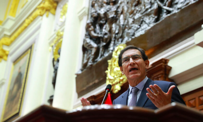 Manuel Merino, jefe del Congreso peruano, asumirá presidencia tras expulsión de Vizcarra