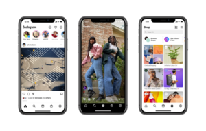 El rediseño de Instagram coloca las pestañas Carretes y Comprar en la pantalla de inicio