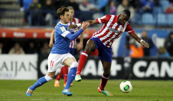 Josuha Guilavogui en un partido ante el Athletic Bilbao de Copa del Rey.