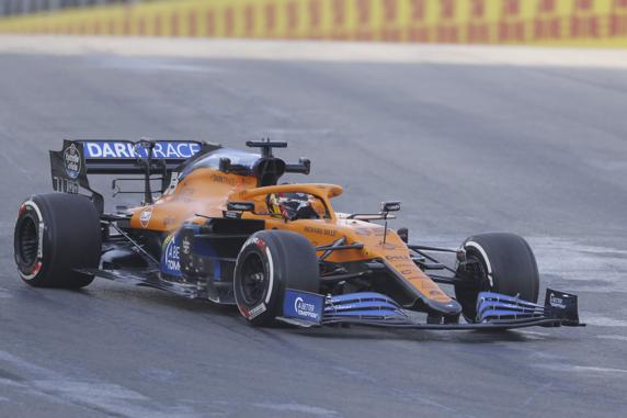 Así estaba la pista en la FP1