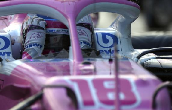 Stroll no podía creer que había logrado su primera pole