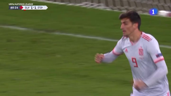 Gerard Moreno empata para España ante Suiza Gerard Moreno empata para España ante Suiza