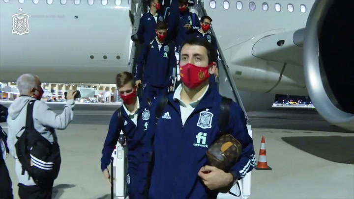 Así ha sido el viaje de la Selección procedente de Basilea