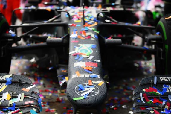 Hamilton sabe que con el Mercedes es el favorito para ganar el próximo año y lograr algo histórico: su octavo mundial de F1