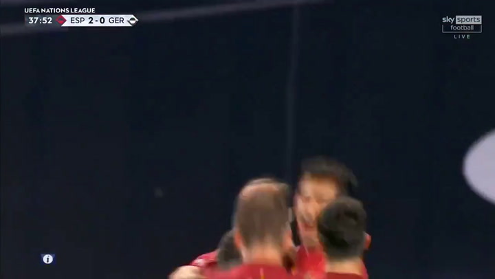 España-Alemania 3-0. Gol de Rodri