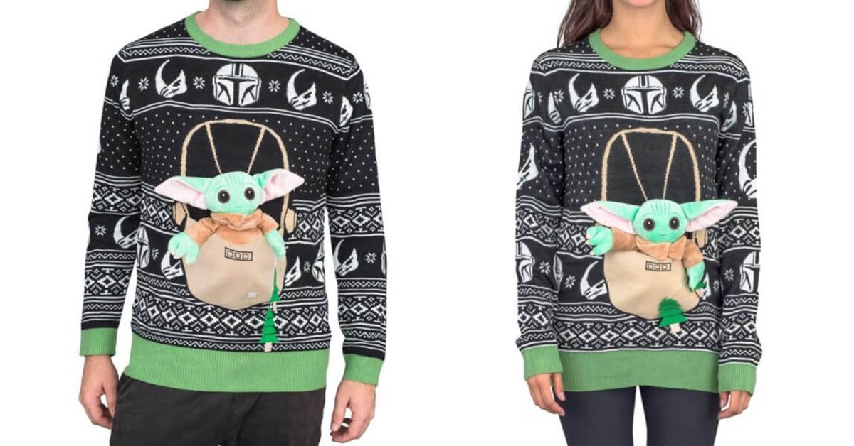 bebé yoda feo suéter de navidad star wars bebé yoda feo suéter de navidad star wars