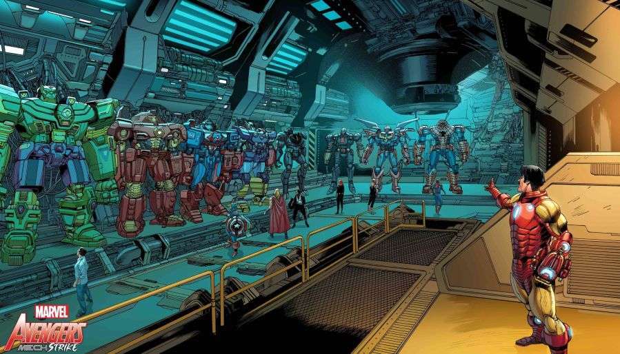 vengadores mech strike 3