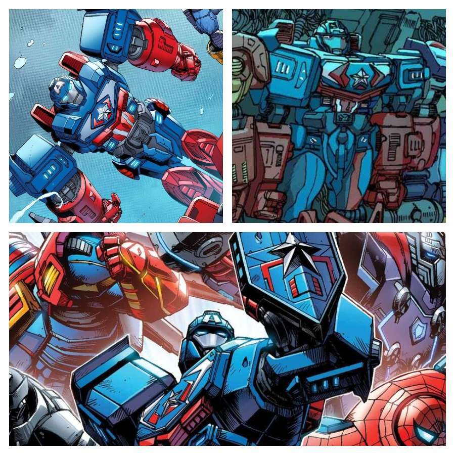 capitán américa MECH