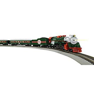 El tren modelo expreso de Navidad El tren modelo expreso de Navidad