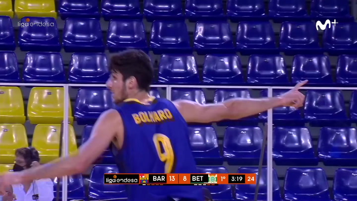 La gran actuación de Leandro Bolmaro ante el Betis