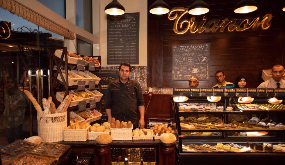 Dependientes del café Trianon.