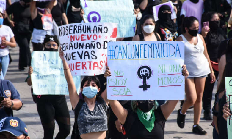 Relatores de la ONU piden a la Policía mexicana que proteja a las mujeres manifestantes