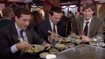 Una Navidad Benihana - La oficina