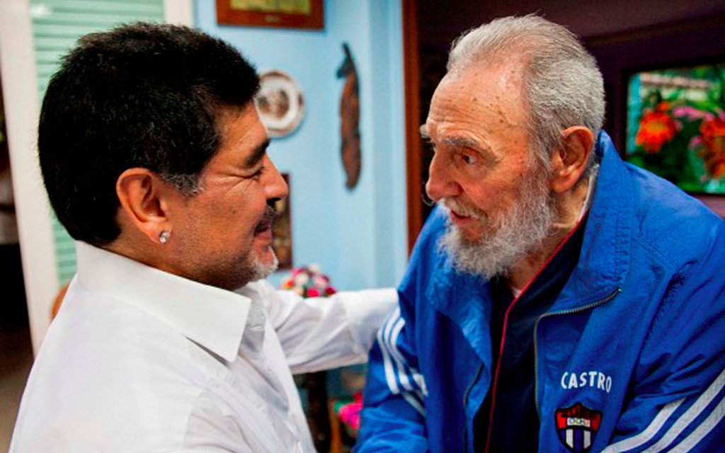 ‘Soy de izquierda de pies y de cabeza’, la inequívoca inclinación política de Maradona